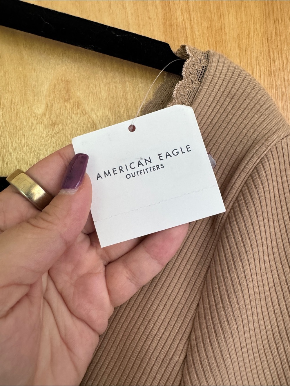 NWT - American Eagle Ribbed Knit Bodysuit